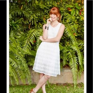 Matilda Jane white summer dress size 8